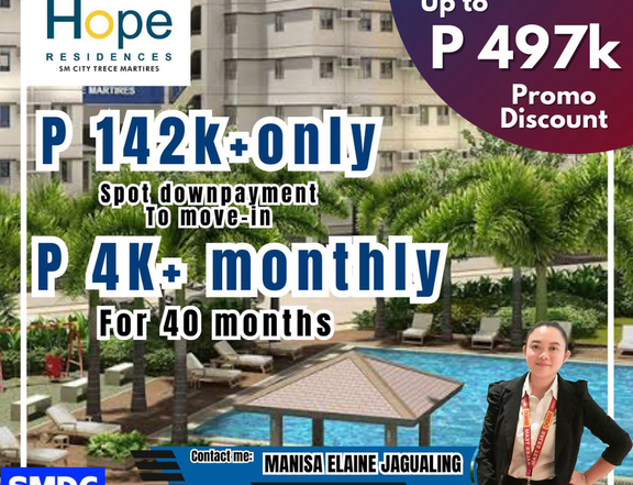 28.52 sqm 1-bedroom Condo For Sale in Trece Martires Cavite