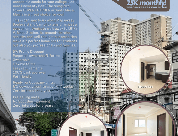 Affordable condo for sale Manila City