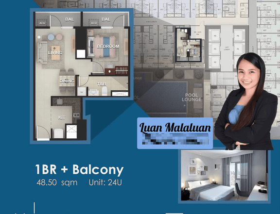 Pre-selling 48.00 sqm 1-bedroom Condo For Sale in Makati Metro Manila