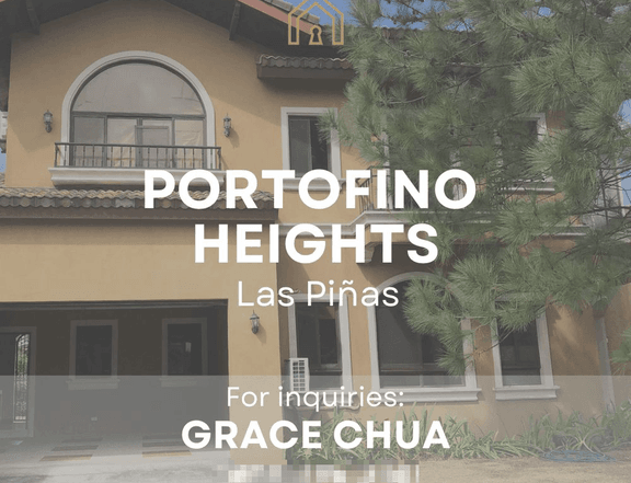 House and Lot for Sale in Portofino Heights, Daang Hari, Las Pinas City  Alabang West BF Homes