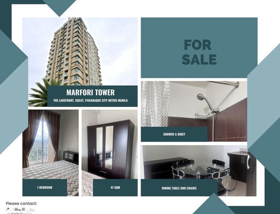 SEMI-FURNISHED 1-bedroom Condo For Sale in Muntinlupa Metro Manila