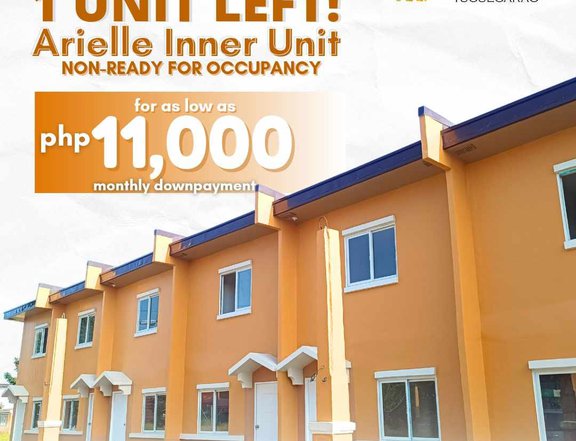 House and lot in Tuguegarao- Arielle NRFO 2 bedroom unit