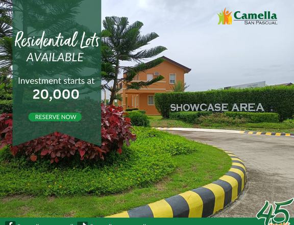 Lot Only available in Camella San Pascual