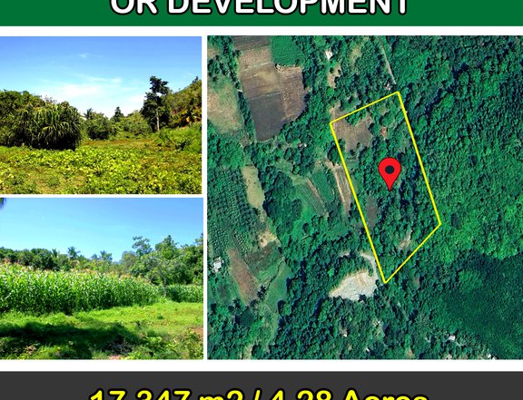 17,347 m2 / 4.28 Acres | Estate Land for Farming or Development