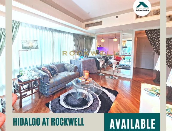 Fully Furnished Studio Unit in Hidalgo Place at Rockwell Center Makati