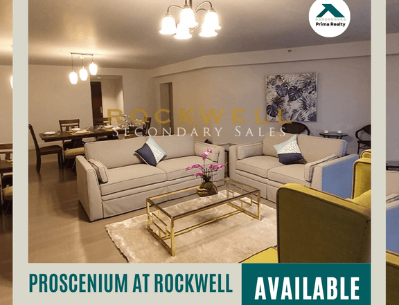3 Bedroom Condo Unit For Sale in Rockwell Makati