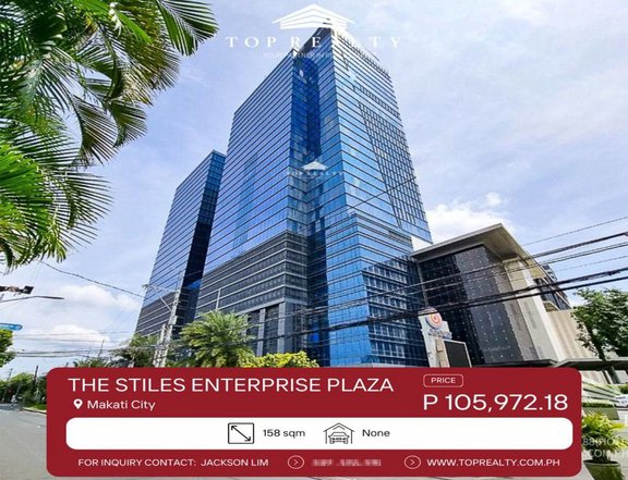 Office Space for Rent in The Stiles Enterprise Plaza at Makati City