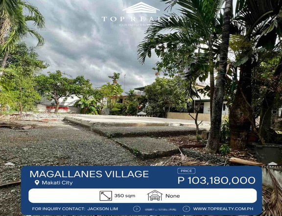 350 sqm Residential Lot For Sale in Makati Metro Manila