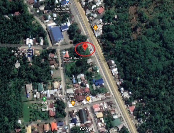 1,169 sqm Lot for sale along national highway