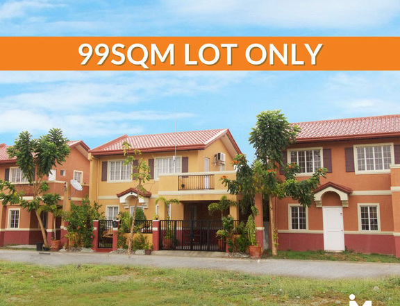 FOR SALE 99SQM LOT ONLY PROPERTY IN CAMELLA STA. MARIA BULACAN