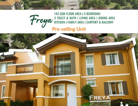 Camella Provence Freya 142sqm 5BR House and lot pre-selling unit