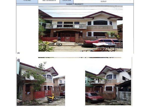 10% Disc. House and Lot Remata ng Bangko House and Lot Ilo Ilo city
