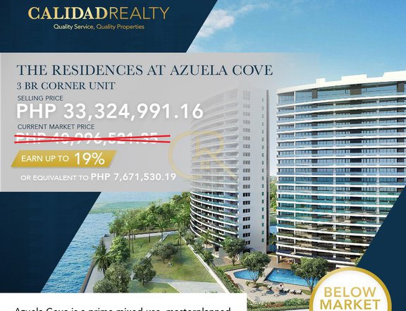 3BR at The Residences at Azuela Cove South Tower - BMV0014