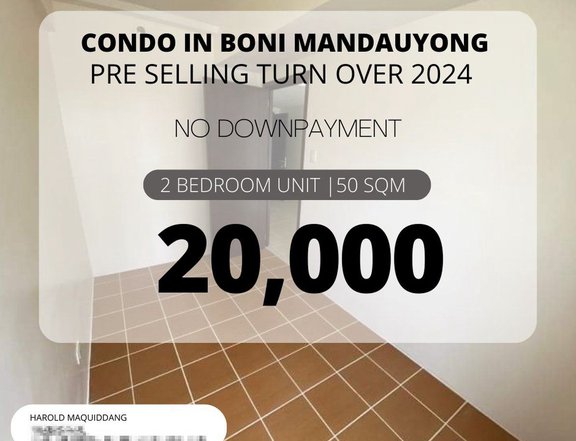 Pre-selling 50.32 sqm 2-bedroom Condo For Sale
