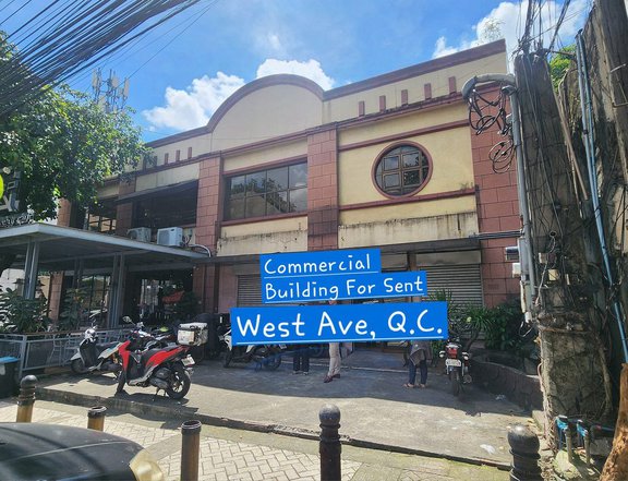 225 sqm Commercial Space for Rent / Lease   Along West Ave Quezon City