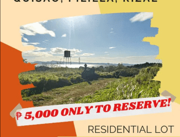 Residential Lot in Quisao Pililla Rizal