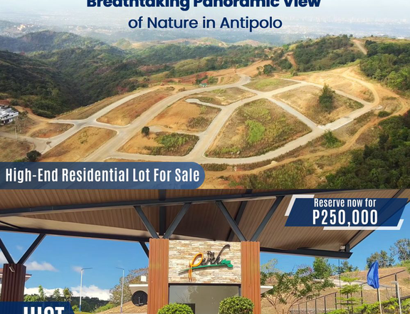 Luxury Lots with Stunning Views  Reserve for 250k