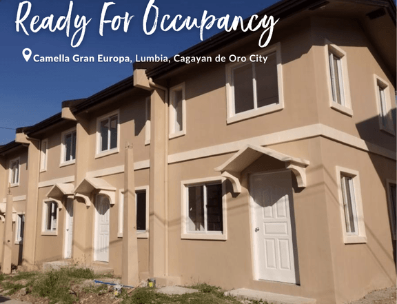 READY FOR OCCUPANCY 2 BEDROOMS IN AMPAYON,  BUTUAN CITY