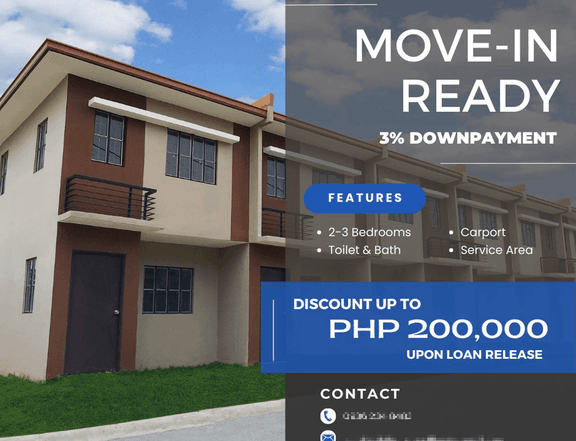Ready for Occupancy Unit in The Balanga Residences