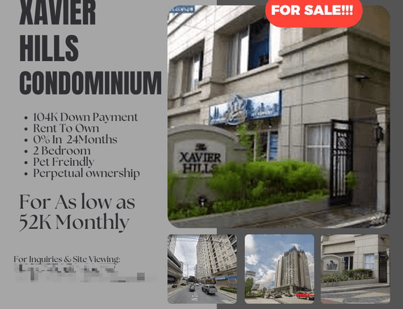 57.50 sqm 2 BR Condo For Sale in Mandaluyong California Garden Square