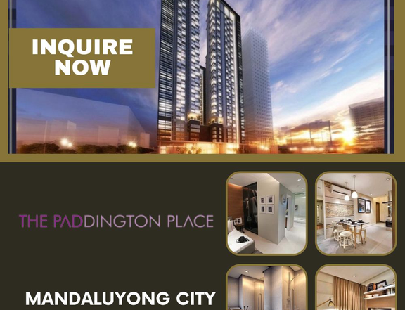 RFO Affordable Mandaluyong RENT TO OWN Mrt Condo The Paddington Place