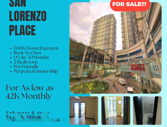 38.00 sqm 2 BR Condo For Sale in Bel Air Makati San Lorenzo Place Makati