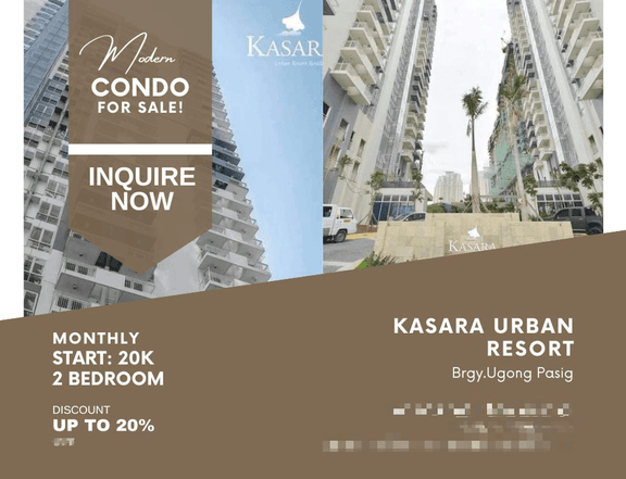 Condo in Pasig as low as 30K Monthly Rent To Own 1 bedroom