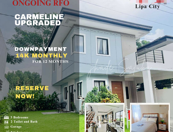 3-bedroom Single Attached House For Sale in Lipa Batangas