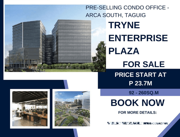 Pre-selling Office (Commercial) For Sale in Arca South, Taguig