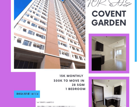 24.12 sqm Studio Condo For Sale in San Juan Metro Manila 300K to Move In