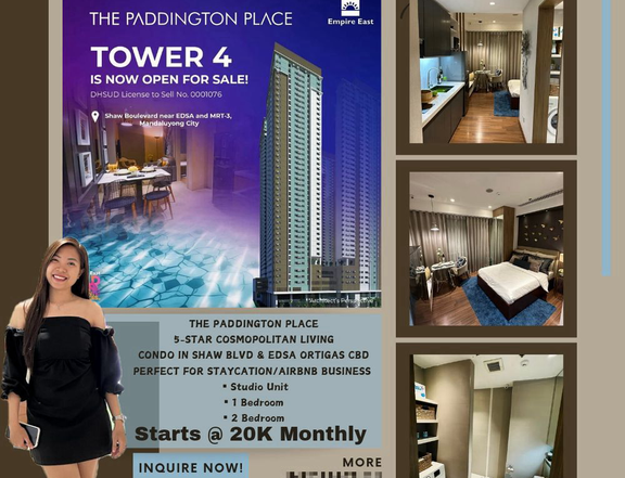 Studio Unit in Mandaluyong near MRT 3 Shaw Blvd