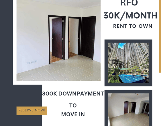 RENT TO OWN 1 BEDROOM NEAR ORTIGAS BGC