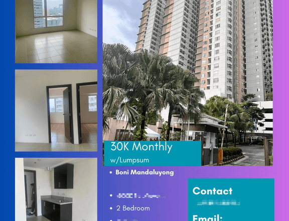 50.32 sqm 2-bedroom Residential Condo For Sale in Pioneer Mandaluyong 600K To Move In