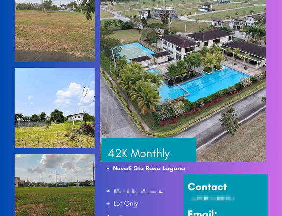 216 sqm Lot For Sale in Nuvali Santa Rosa Laguna The SONOMA Rent To Own