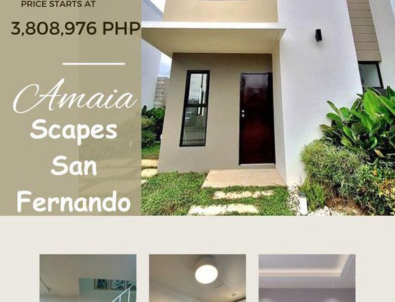 AMAIA SCAPES SAN FERNANDO PAMPANGA 3 BEDROOM PRE SELLING HOUSE AND LOT NEAR NLEX MEXICO EXIT