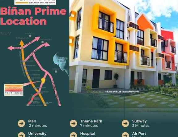3-bedrooms Executive Type Townhouse For Sale in Binan Laguna