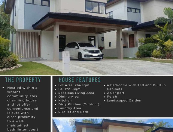 4 bedroom single Ttached house for sale in antipolo