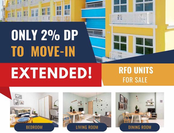 RFO 40 sqm 2-bedroom Condo For Sale in Imus Cavite