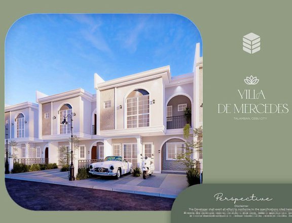 Pre-selling : 4-bedroom Townhouse for Sale in Talamban, Cebu City
