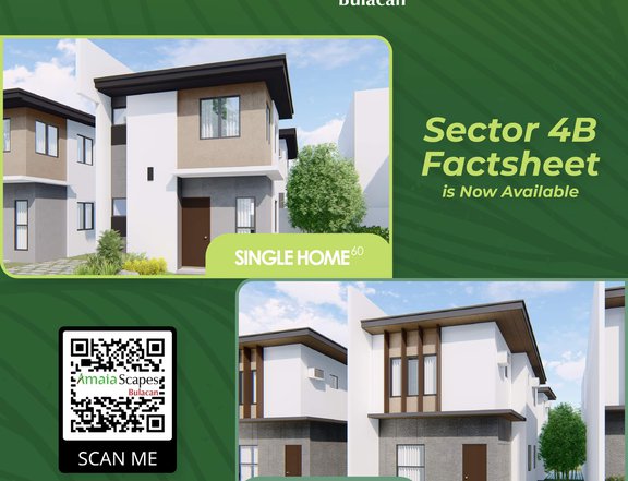 Single attach house and lot ,Amaia Scapes Bulacan