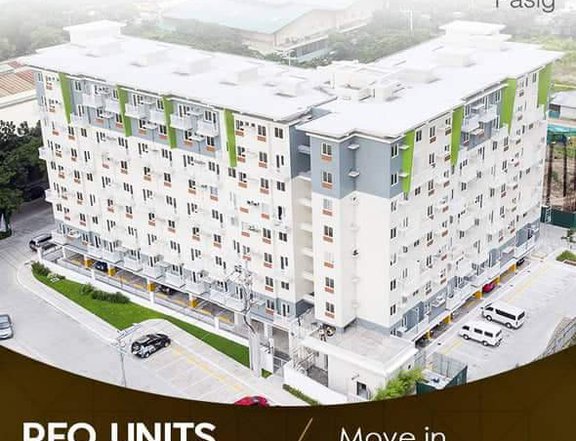 23-42 sqm 1 - bedroom Condo for Sale in Pasig Metro Manila