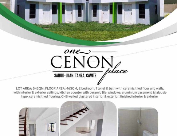 ONE CENON PLACE Affordable House and Lot for sale in Tanza, Cavite