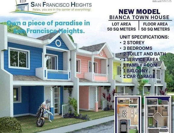 Town house & Singe Detached in san Francisco Camotes, Cebu City
