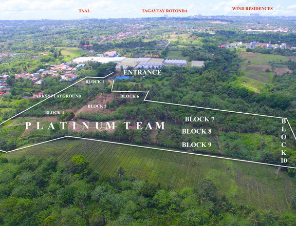 100% TAGAYTAY WEATHER Residential Lot for Sale