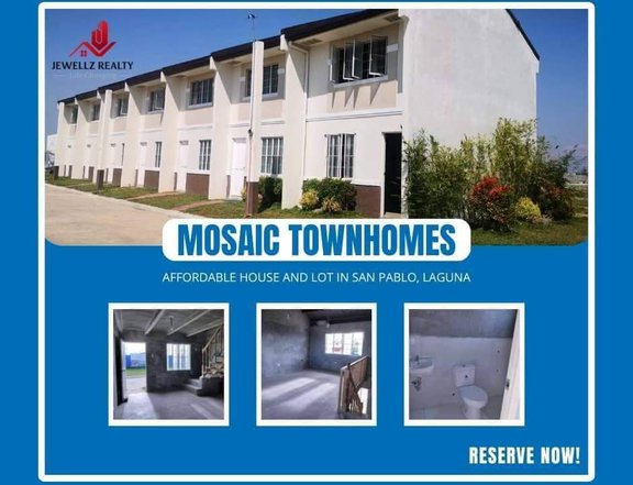 Provision for 2bedrooms Townhouse in San Pablo Laguna