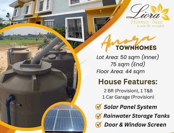 TOWNHOUSE WITH SOLAR IN NAIC CAVITE