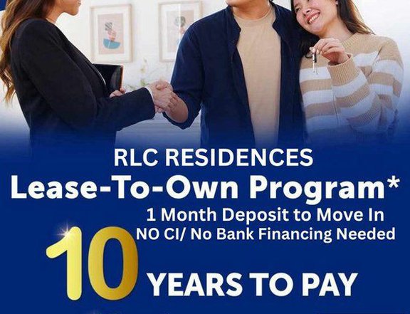 RENT TO OWN CONDO by Robinsons Land