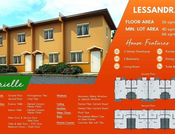 2-bedroom Duplex / Twin House For Sale in Bulakan Bulacan