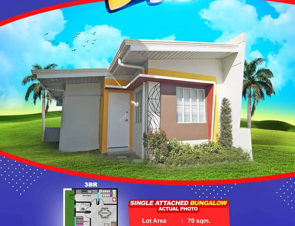 3Br Single Attached Bungalow House Pre selling Mexico Pampanga