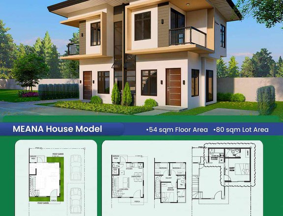 3-bedroom Duplex / Twin House For Sale in Magalang Pampanga